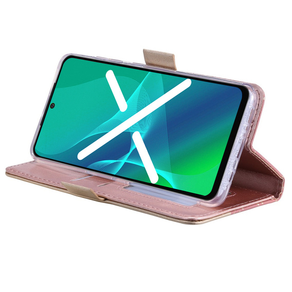 θήκη πτερύγιο για Samsung Galaxy S20 FE/5G, Wallet Pocket Zipper Lace, ροζ