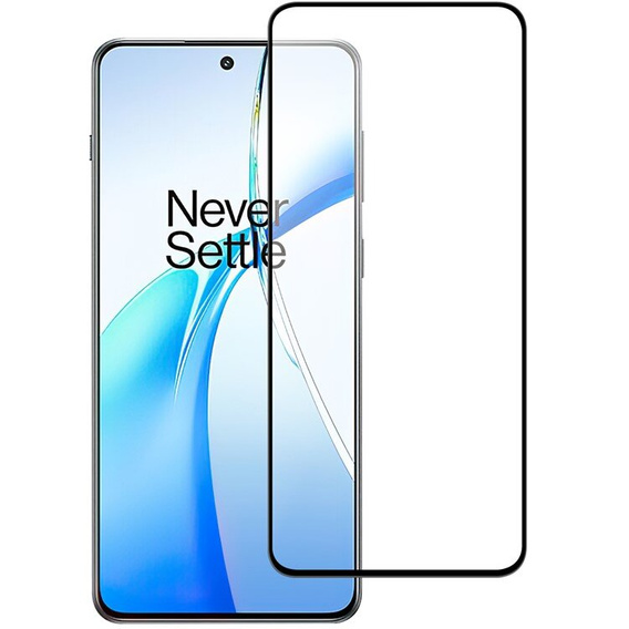 Μετριασμένο γυαλί 3D για OnePlus Nord 4, μαύρο πλαίσιο