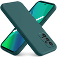 Θήκη για Samsung Galaxy A13 4G, Silicone Lite, σκούρα πράσινη
