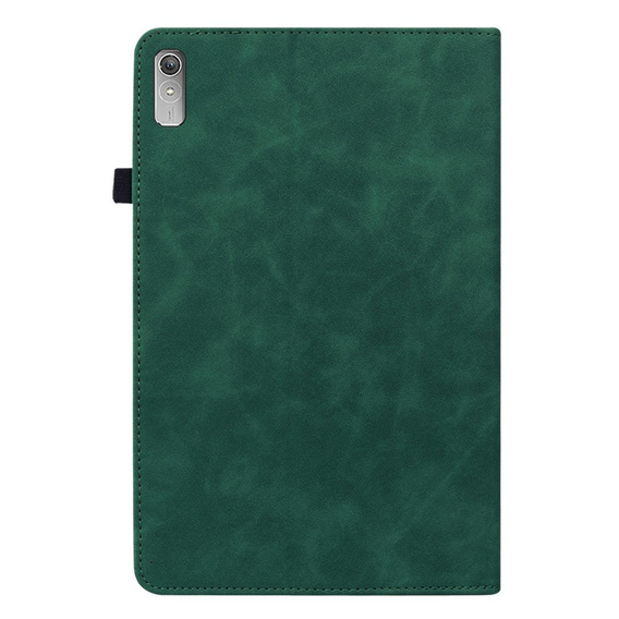 Θήκη για Lenovo Tab P11 Gen 2, Wallet Pen Slot, πράσινη