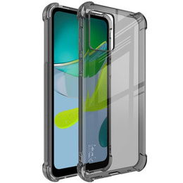 IMAK Θήκη για Motorola Moto E13, Dropproof, διαφανής / μαύρη