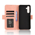 Θήκη με πτερύγιο για Samsung Galaxy A26, Card Slot, ροζ
