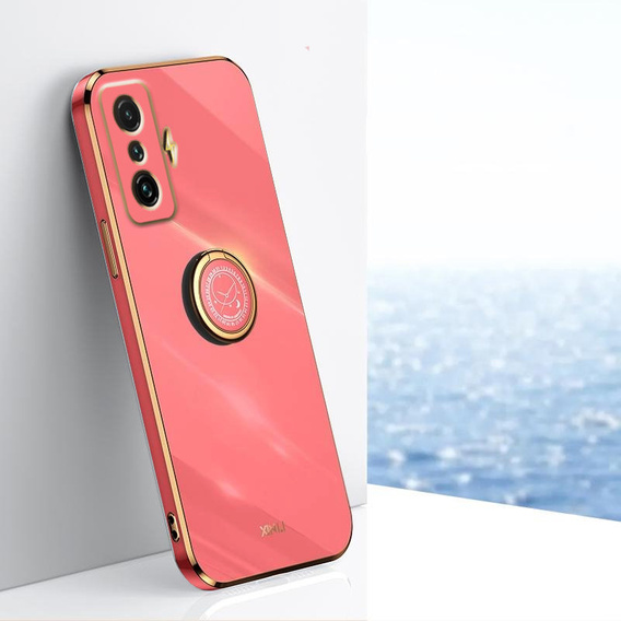 Θήκη για Xiaomi POCO F4 GT, Electro Ring, κόκκινη