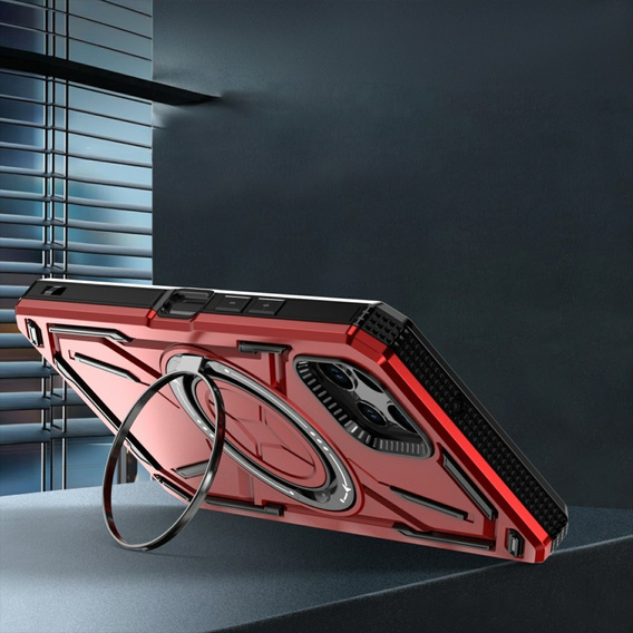 Θήκη για T Phone 2 5G, Heavy Duty Ring, κόκκινη