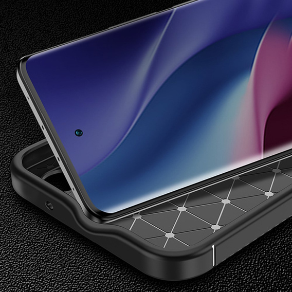 Θήκη για Xiaomi 13 Pro, Carbon Gel, μαύρη