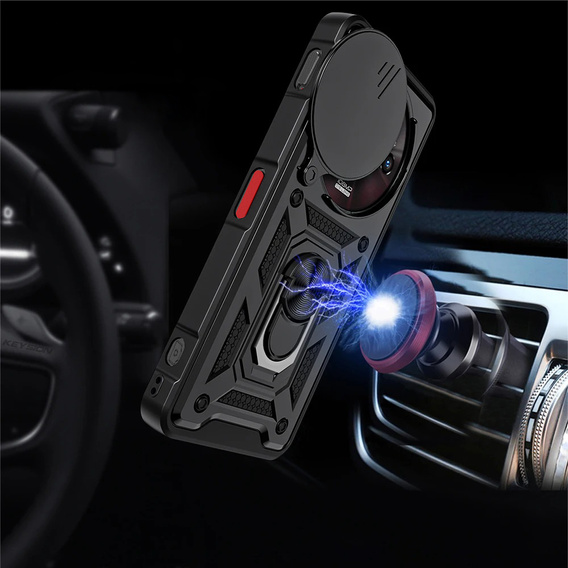 Θήκη για Xiaomi Poco F7 5G, CamShield Slide, μαύρη