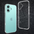 Θήκη για iPhone 16, ERBORD Slim, διαφανής + γυαλί 9H