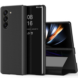 Θήκη για Samsung Galaxy Z Fold 5 5G, Clear View, μαύρη