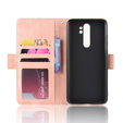 Θήκη με πτερύγιο για Xiaomi Redmi Note 8 Pro, Card Slot, ροζ