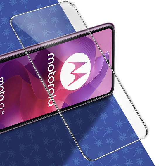 Διακοσμητικό γυαλί Diamond Palm για Motorola Moto G04/G24/G34 5G