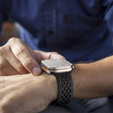 Λουράκι σιλικόνης για Apple Watch 1/2/3/4/5/6/7/8/SE/ULTRA 42/44/45/49MM, Μαύρο