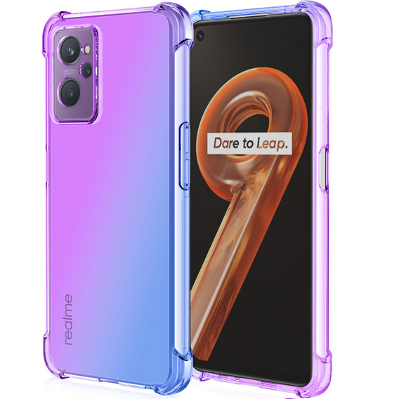 θήκη για το Motorola Moto G14, Gradient Dropproof, Μωβ / μπλε