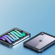 Αδιάβροχη θήκη IP68 για το iPad mini 8.3" 2021 (6 gen.) / iPad mini 8.3" 2024 (7 gen.), μαύρη