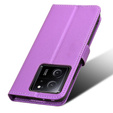 Αναδιπλούμενη θήκη για Xiaomi 13T / 13T Pro / Redmi K60 Ultra, Smart Magnet, βιολετί