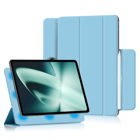 θήκη για το OnePlus Pad, Magnetic smartcase, μπλε