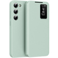 Αναδιπλούμενη θήκη για Samsung Galaxy S23, Smart View Wallet, πράσινη