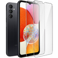 2x Μετριασμένο γυαλί για Samsung Galaxy A14 4G/5G, ERBORD 9H Hard Glass στην οθόνη