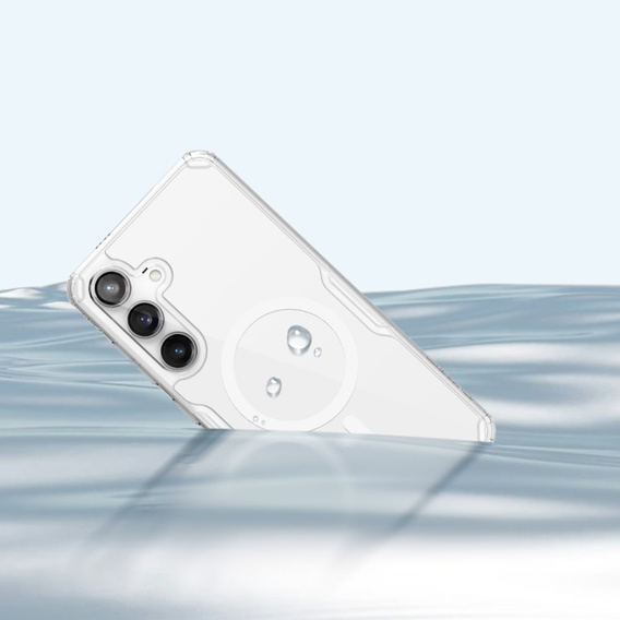 θήκη NILLKIN για το Samsung Galaxy S24, Nature TPU, για Magsafe, διαφανής