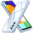 Θήκη για Samsung Galaxy M34 5G, Anti-Shock, διαφανής + γυαλί 9H