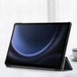 Θήκη για Samsung Galaxy Tab S9 FE+ Plus, Smartcase με χώρο για γραφίδα, μαύρη