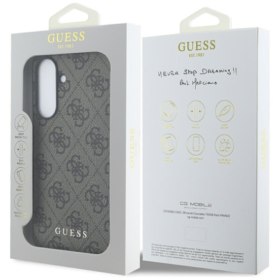 Θήκη Guess 4G Metal Gold Logo για Samsung Galaxy A56