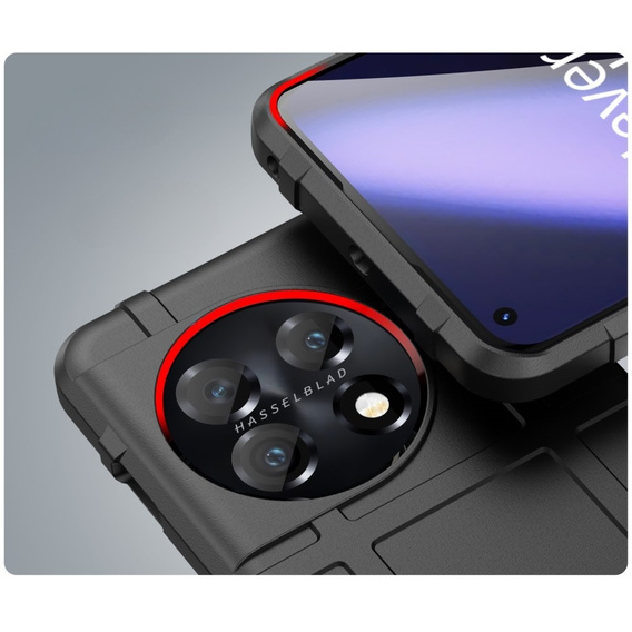 Θήκη για OnePlus 11 5G, Rugged Shield, μαύρη