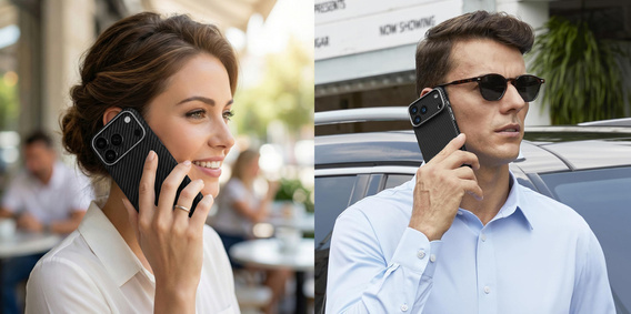 Θήκη MagSafe ERBORD Full Kevlar για iPhone 17 Pro Max