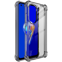 IMAK Θήκη για Asus Zenfone 9 5G / 10 5G, Dropproof, διαφανής / μαύρη