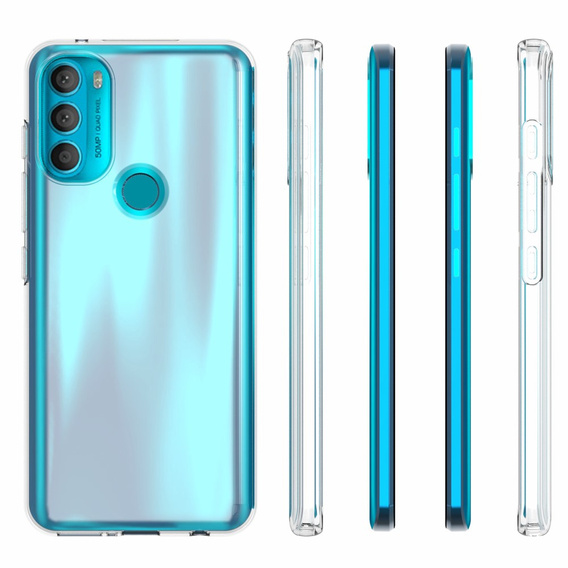 Λεπτή θήκη για Motorola Moto G71 5G, Slim, διαφανής