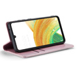 θήκη CASEME για Samsung Galaxy A33 5G, Waxy Textured, ροζ