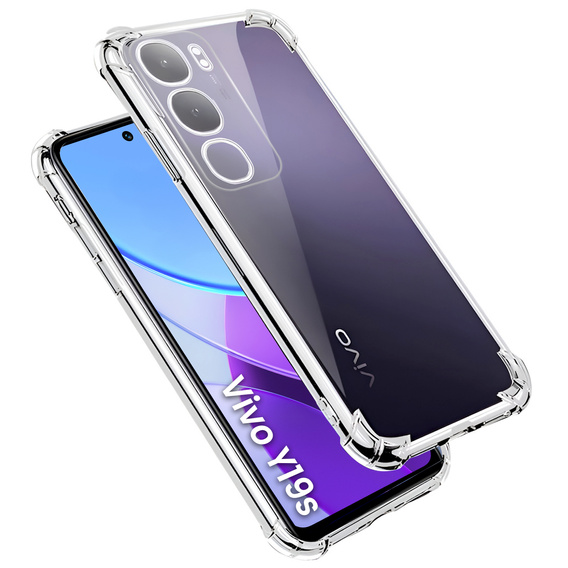 Θήκη για Vivo Y19s, Dropproof, διαφανής