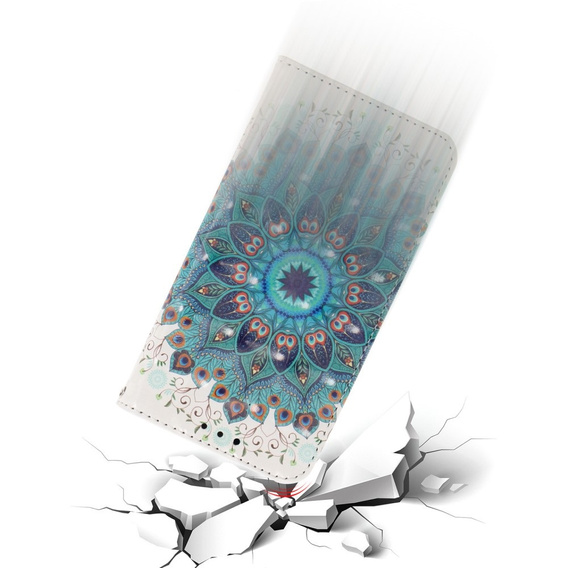 Θήκη με πτερύγιο για Xiaomi Redmi Note 13 5G, Wallet, Mandala Flower
