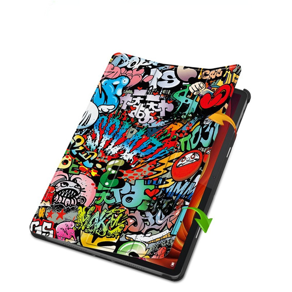 Θήκη για Lenovo Tab K11 Plus, Smartcase, graffiti