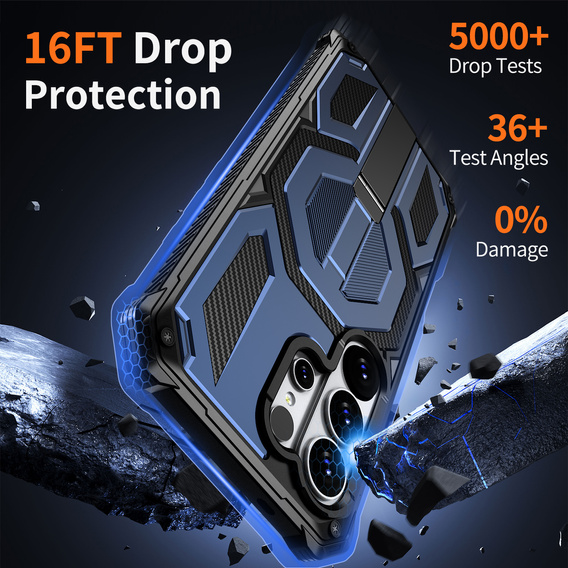 Προστατευτική θήκη με βάση συμβατή με MagSafe για Samsung Galaxy S26 Ultra