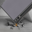 Θήκη για Samsung Galaxy Tab S9 FE+ Plus, Smartcase με χώρο για γραφίδα, γκρι