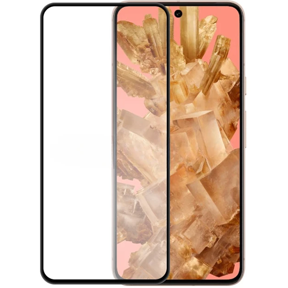 Μετριασμένο γυαλί 3D για Google Pixel 9 Pro, μαύρο πλαίσιο