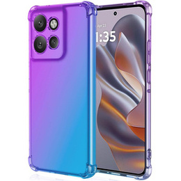 θήκη για το Motorola Edge 50 Neo / Motorola ThinkPhone 25, Gradient Dropproof, Μωβ / μπλε