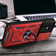 Θήκη για Samsung Galaxy S24 FE, CamShield Slide, κόκκινη