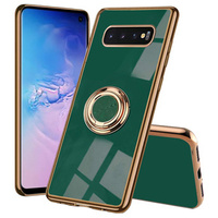 Θήκη για Samsung Galaxy S10, Electro Ring, πράσινη