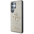 Θήκη GUESS Fixed Glitter Big 4G Logo για Samsung Galaxy S25 Ultra