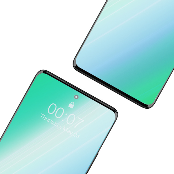 2x Μετριασμένο γυαλί ERBORD 3D για Oppo A38 4G / Oppo A18 4G πλήρης οθόνη