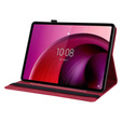 θήκη για το Lenovo Tab M11, Butterfly, κόκκινη