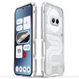 Θήκη LUPHIE για Nothing Phone 2a / 2a Plus, Armor Bumper, ασημένια