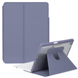 Θήκη πληκτρολογίου για iPad 11" 2025 A16 (11 gen.) / iPad 10.9" 2022 (10 gen.), Rotary 360° Leather, μωβ