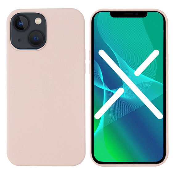 Θήκη για iPhone 14 Plus, Silicone MagSafe, ροζ
