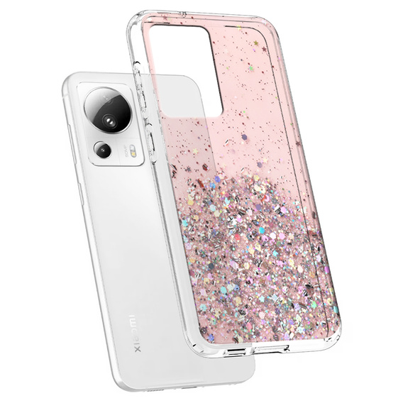 Θήκη για Xiaomi 13 Lite, Glittery, ροζ