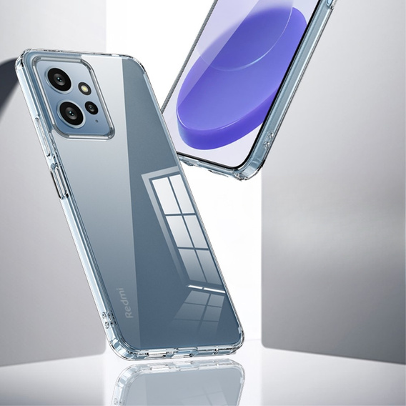 Θήκη για Xiaomi Redmi Note 12 4G, Fusion Hybrid, διαφανής