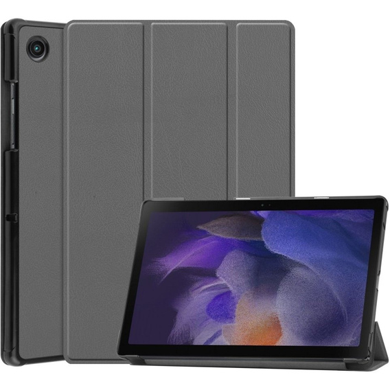 Θήκη για Samsung Galaxy Tab A8 10.5 SM-X200 SM-X205, Smartcase, γκρι