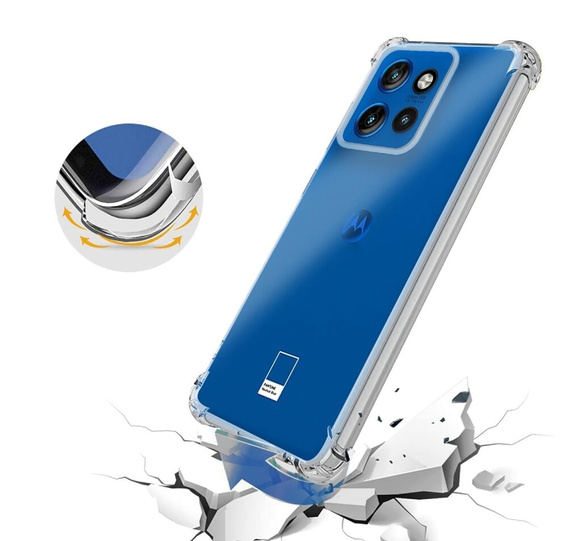 Θήκη για Motorola Edge 50 Neo / Motorola ThinkPhone 25, Dropproof, διαφανής