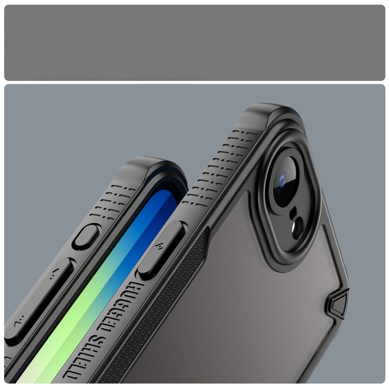 Θήκη για Iphone 16E, Armor Frosted Case, μαύρη